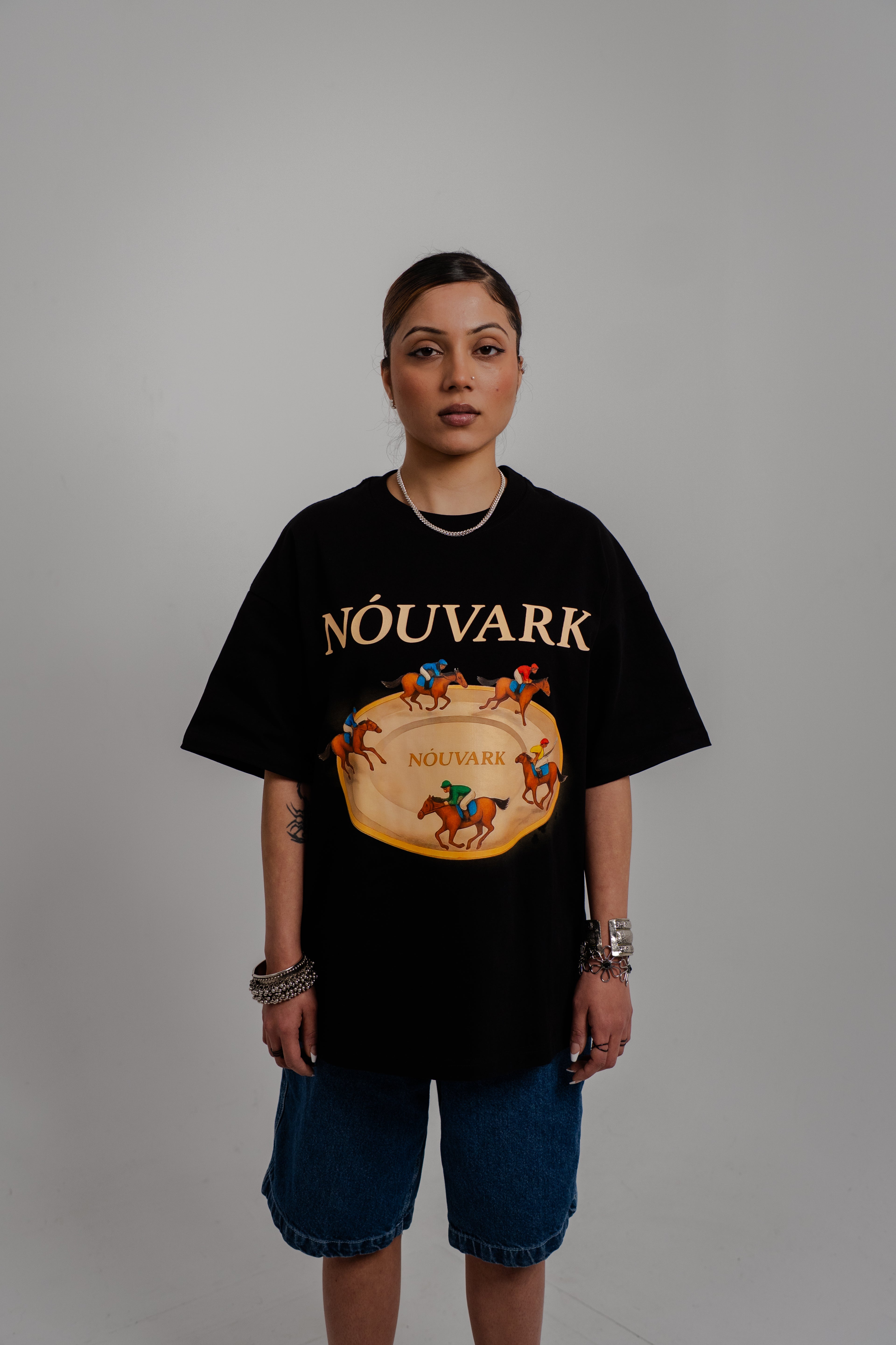 NOUVARK Derby Race Oversized Tshirt