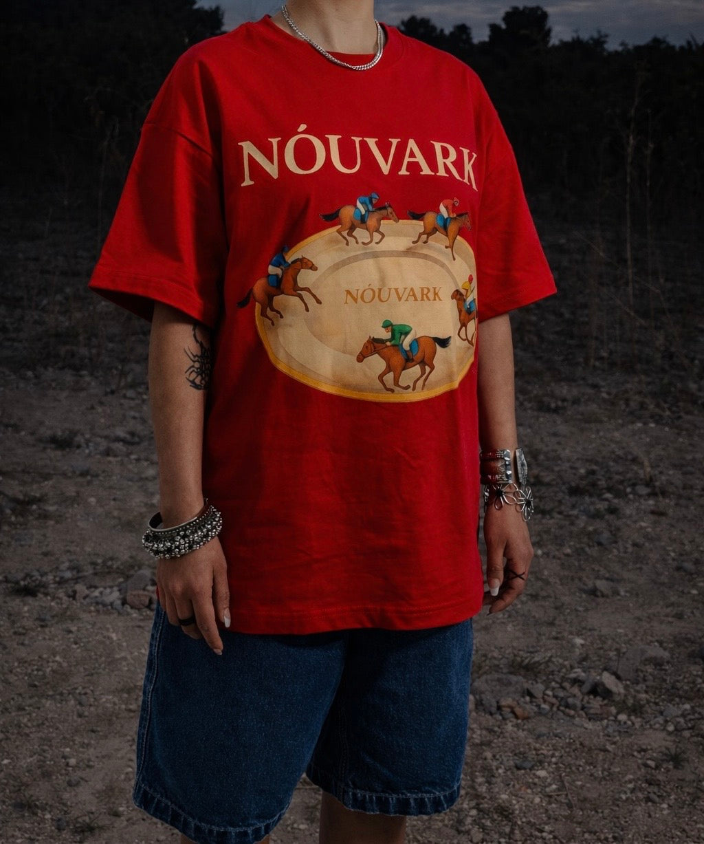 NOUVARK Derby Race Oversized T-Shirt