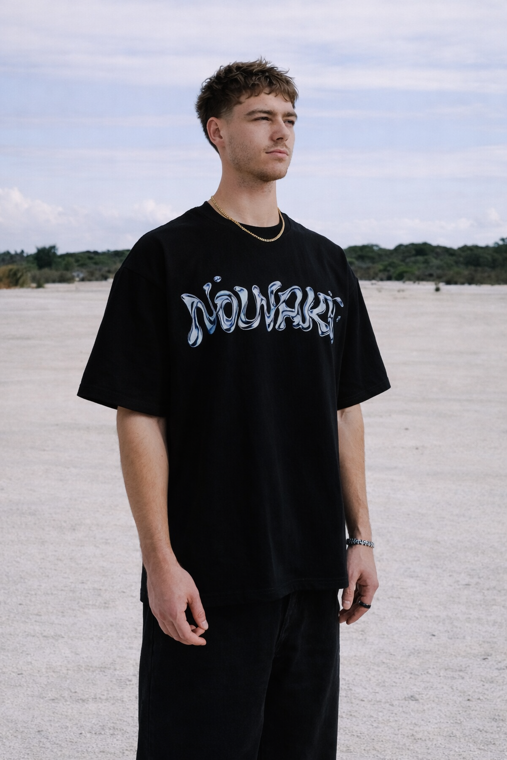 NOUVARK — Liquid Chrome T-Shirt