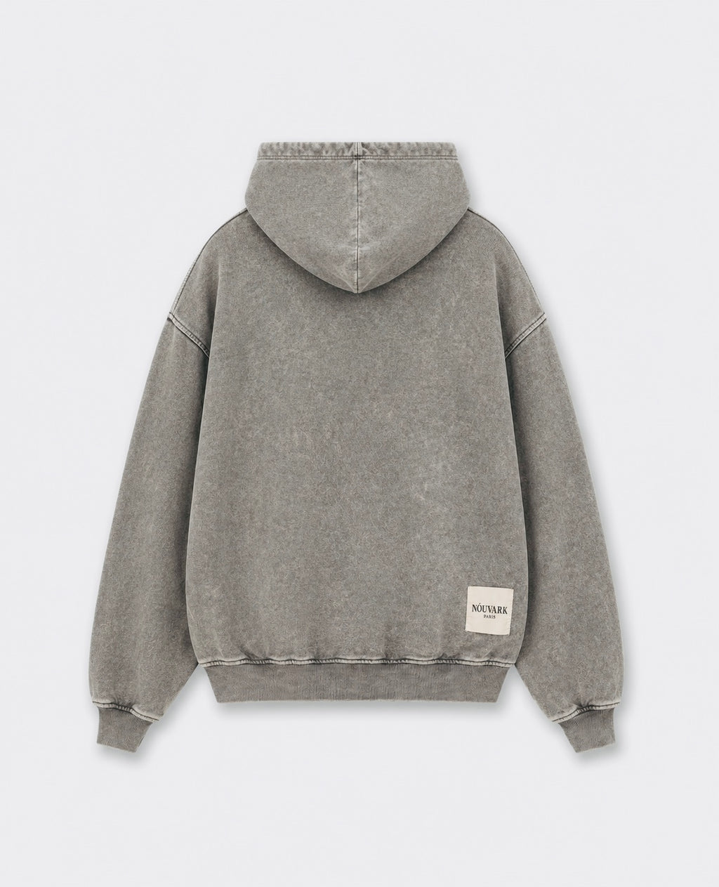 NOUVARK Washed Distressed Hoodie