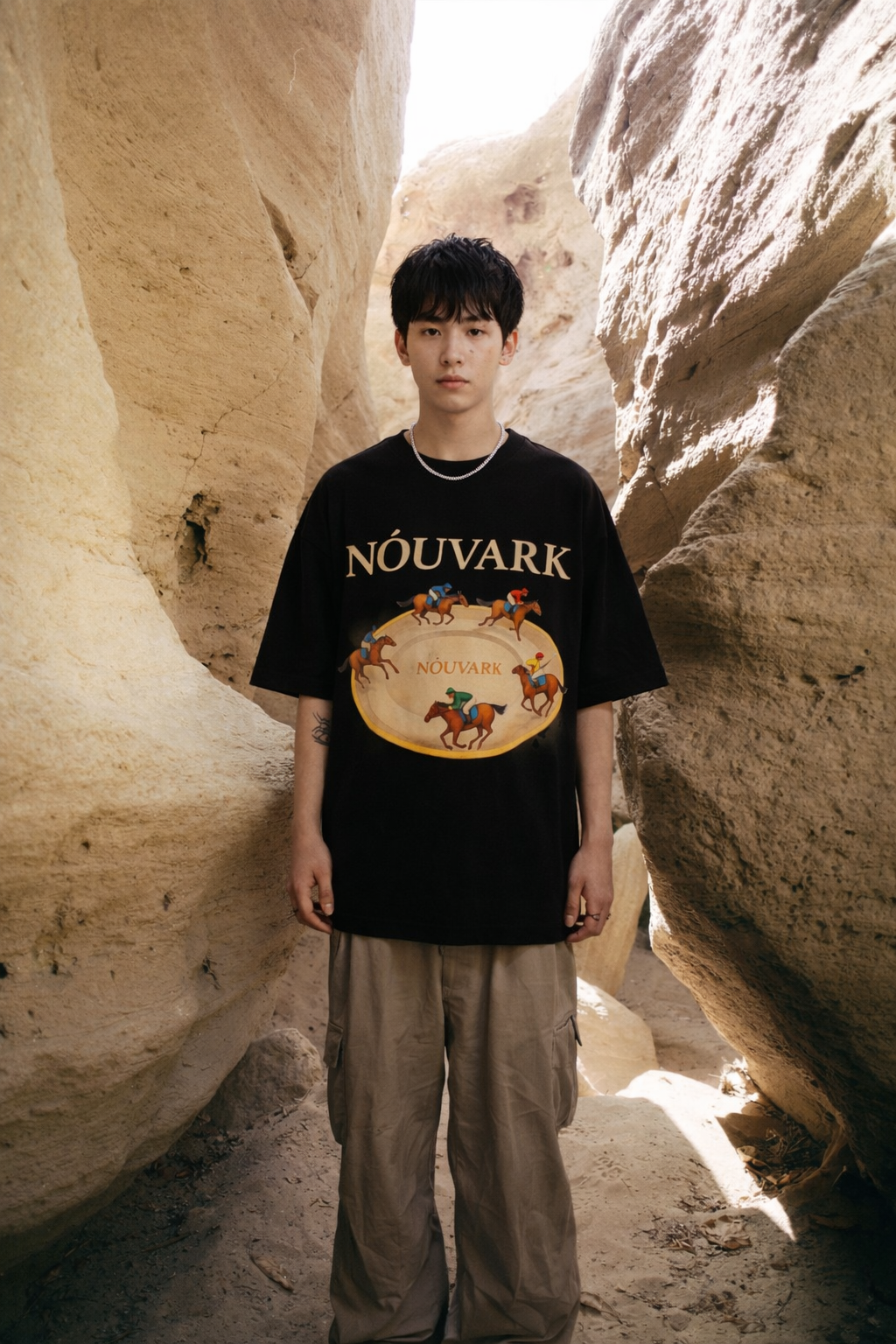NOUVARK Derby Race Oversized T-Shirt