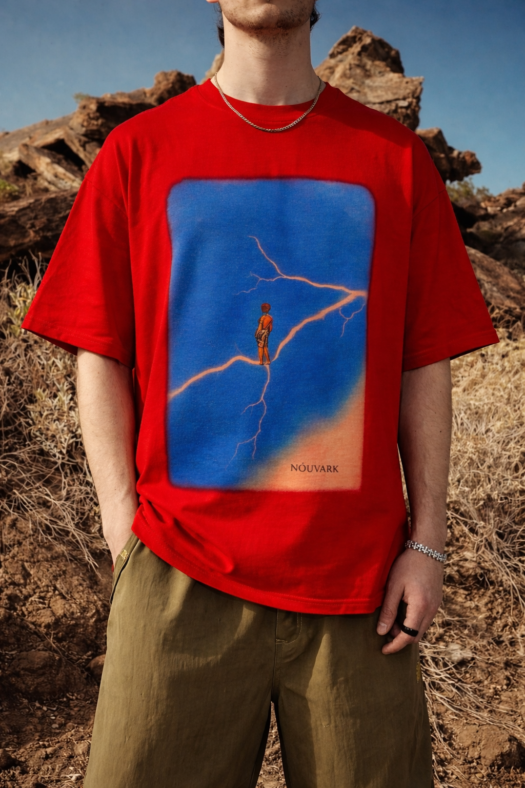NOUVARK “LIGHTNING PATH” T-Shirt