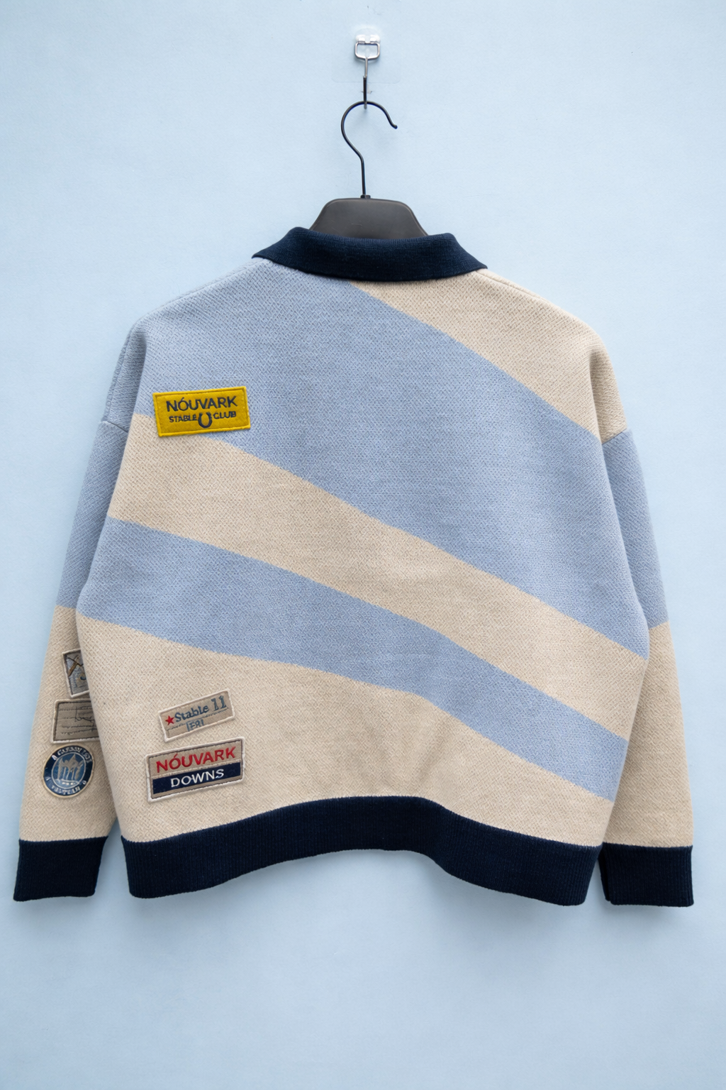NOUVARK Horse Racing Jacquard Knit Polo (Limited Edition)