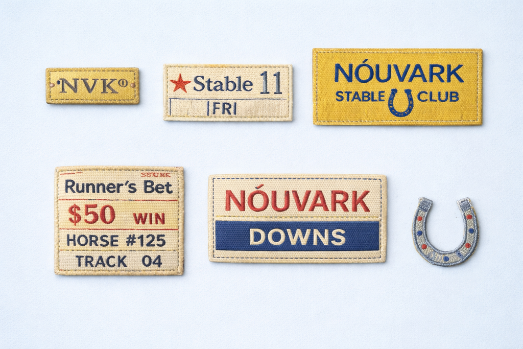 NOUVARK Horse Racing Jacquard Knit Polo (Limited Edition)