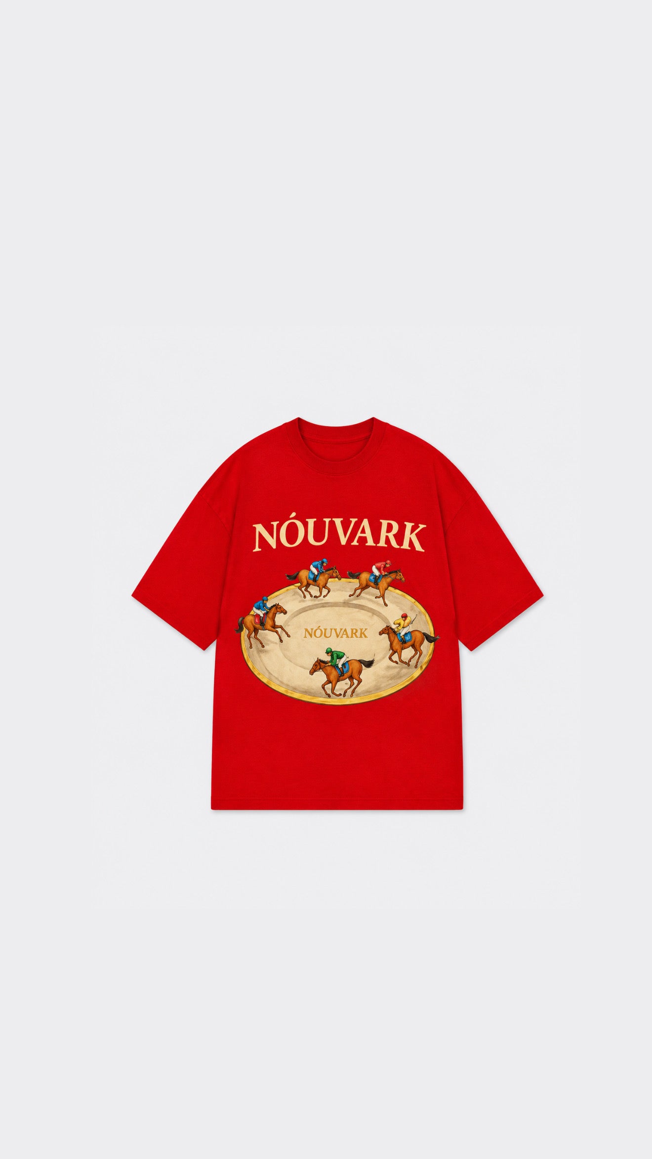 NOUVARK Derby Race Oversized T-Shirt