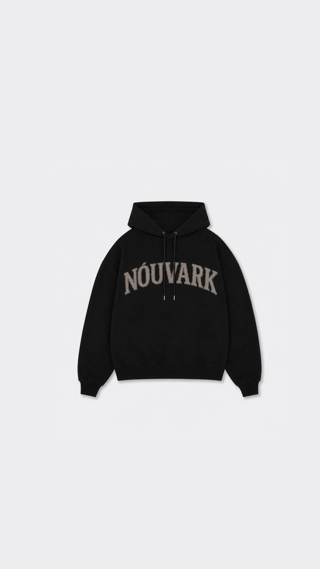 NOUVARK Arch Logo Hoodie — Black
