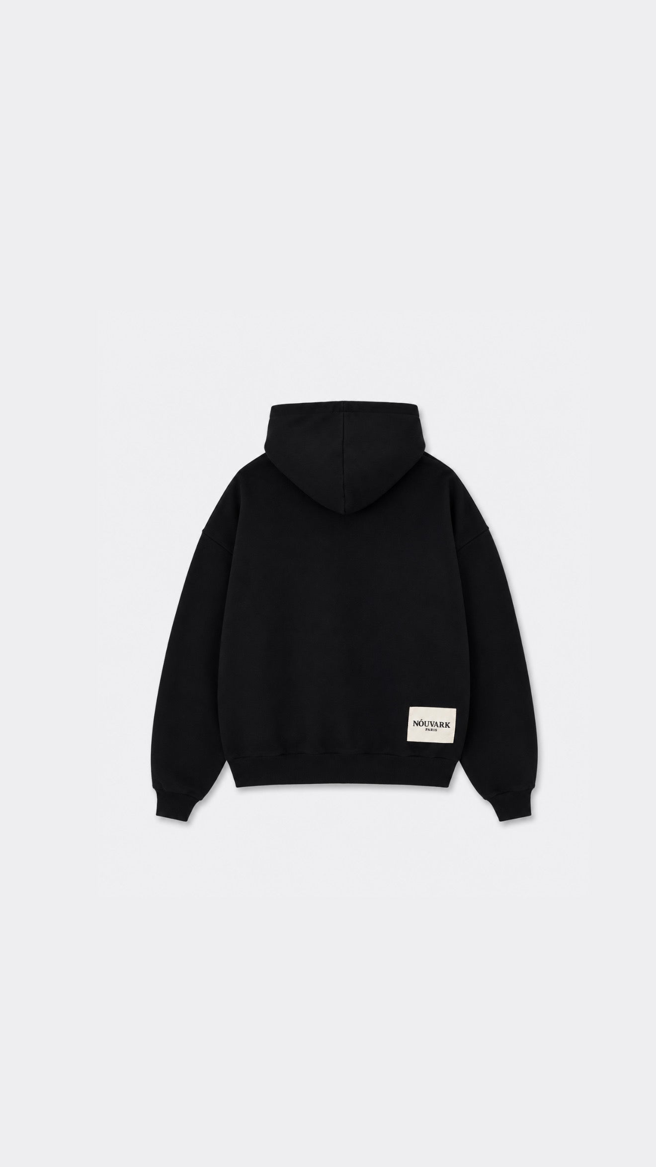 NOUVARK Arch Logo Hoodie — Black