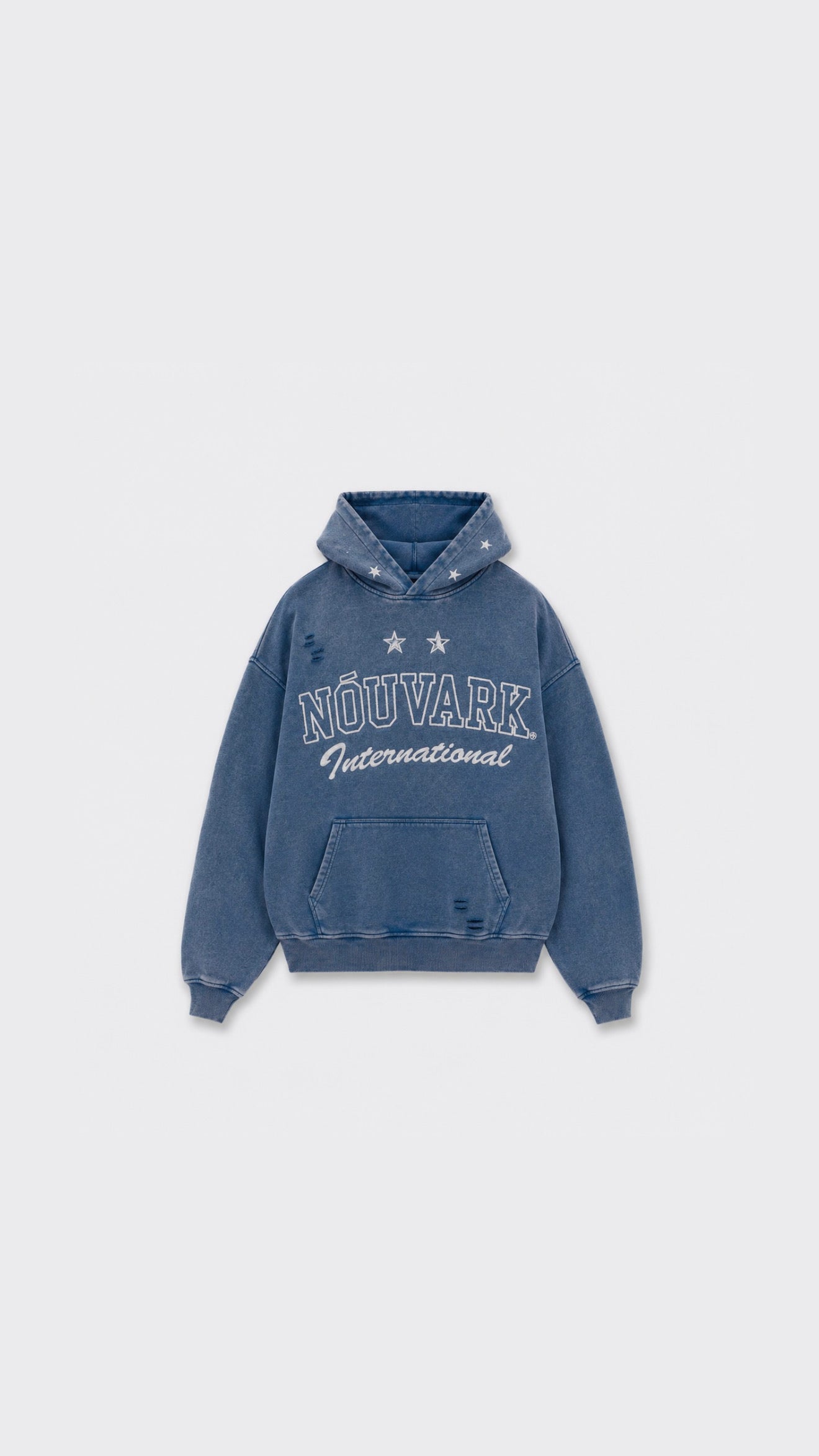 NOUVARK International Hoodie – Washed Blue
