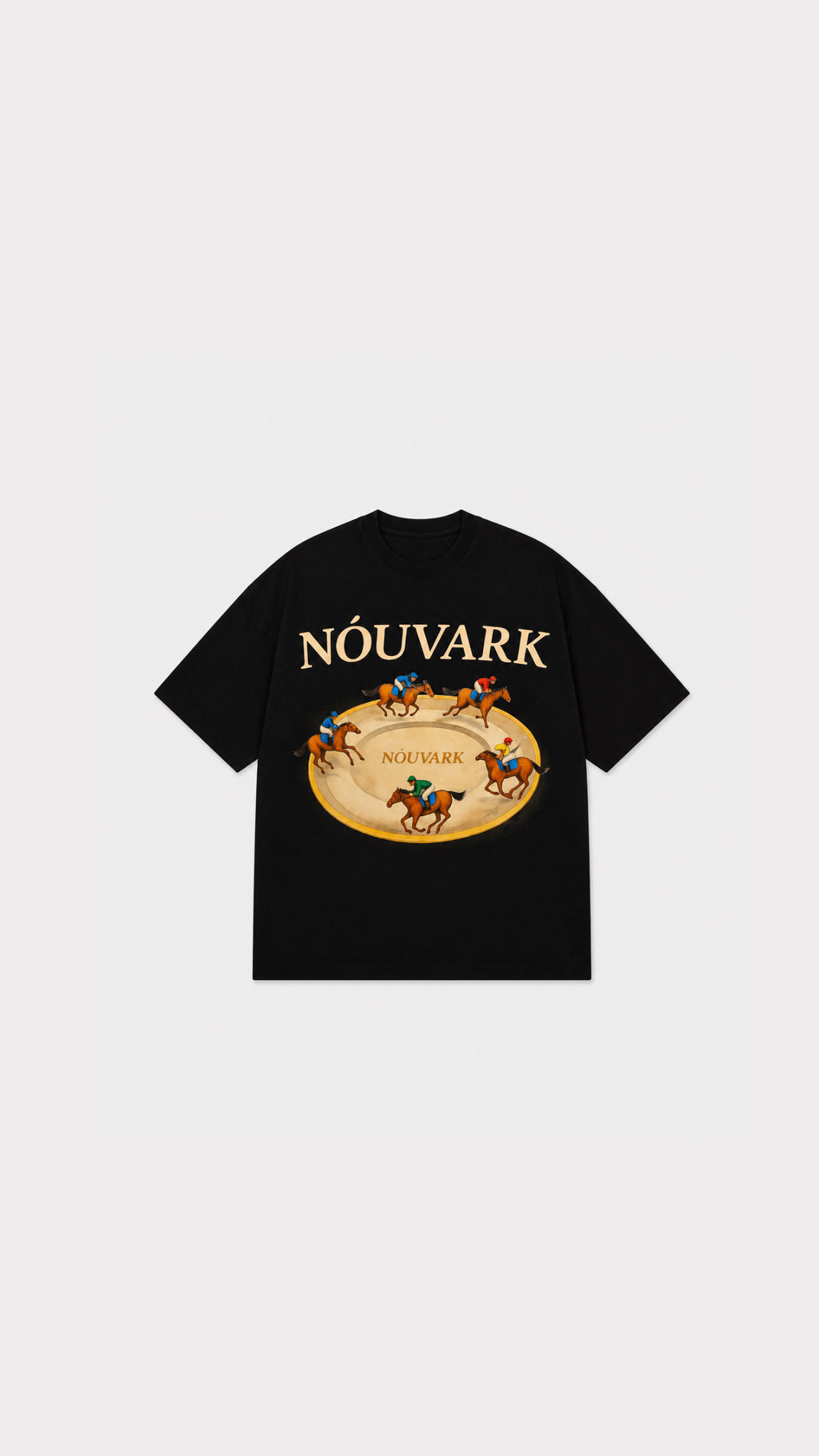 NOUVARK Derby Race Oversized T-Shirt